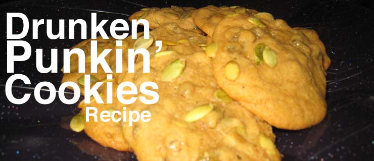 Drunken Punkin Cookies